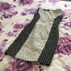 Formal polka dot dress